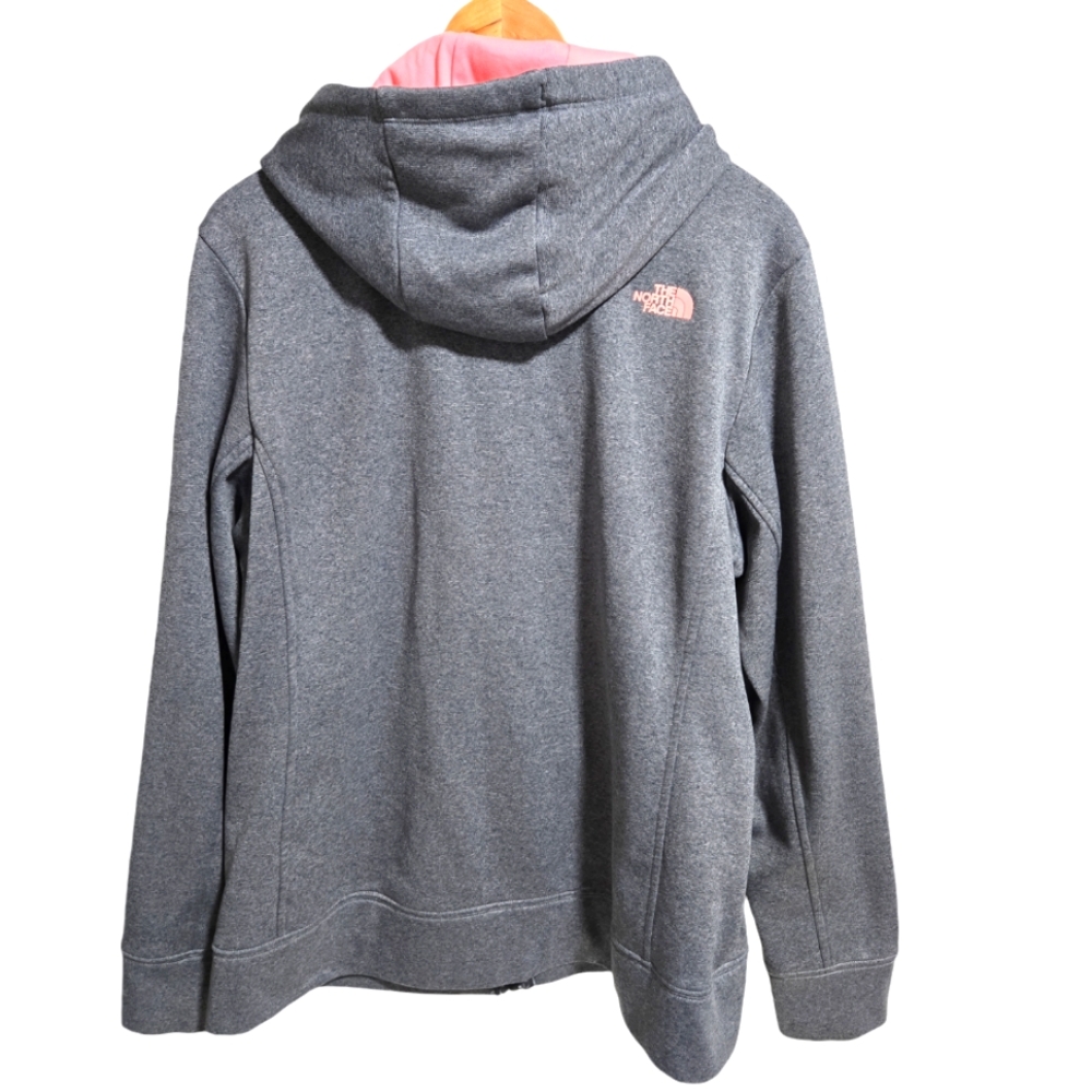 The North Face Gray Jacket with Pink Lining - Picture 7 of 7